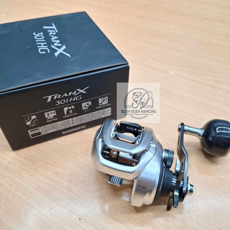 Reel Shimano Tranx 301HG 2024 handel kiri garansi resmi|Reel baitcasting|Reel jigging|Reel OH