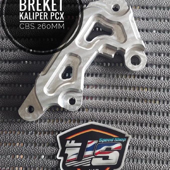 breket kaliper pcx cbs disk 260mm