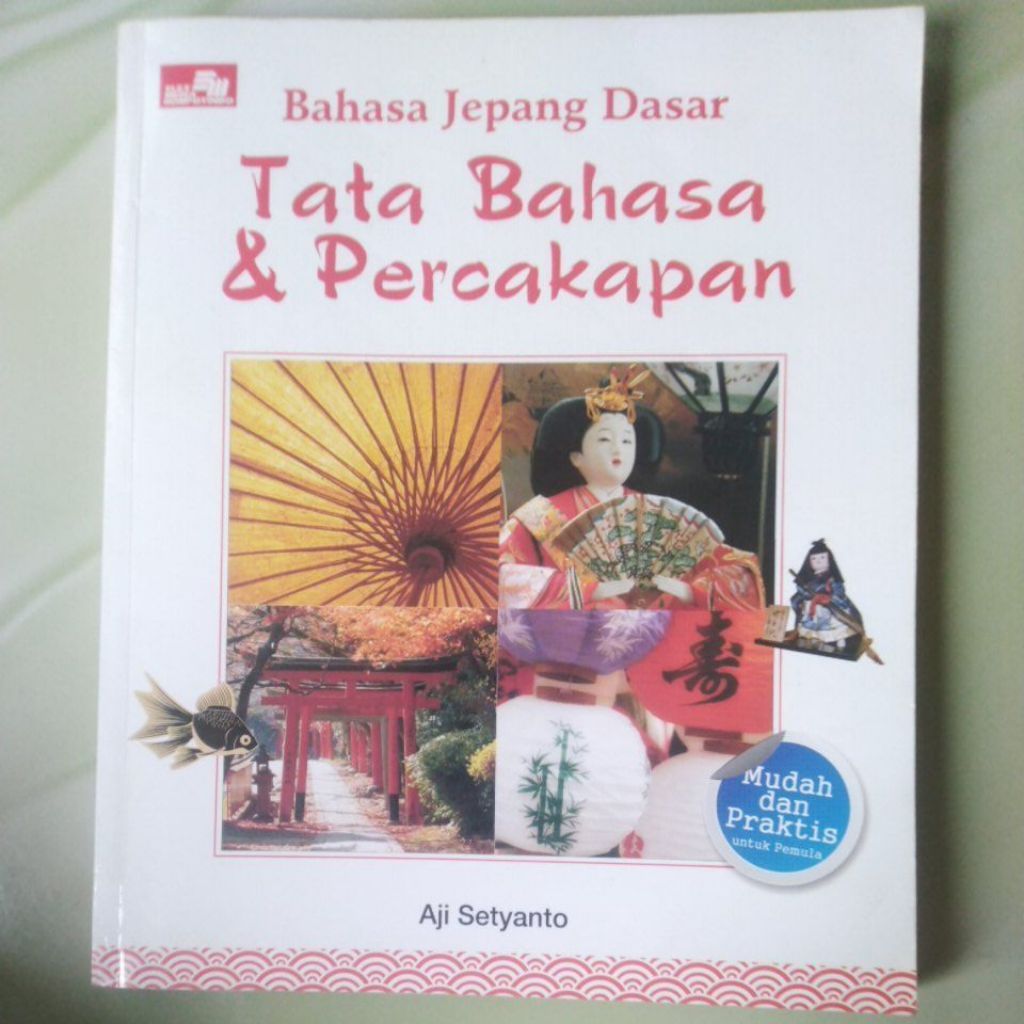 Buku Bahasa Jepang Dasar Tata Bahasa & Percakapan