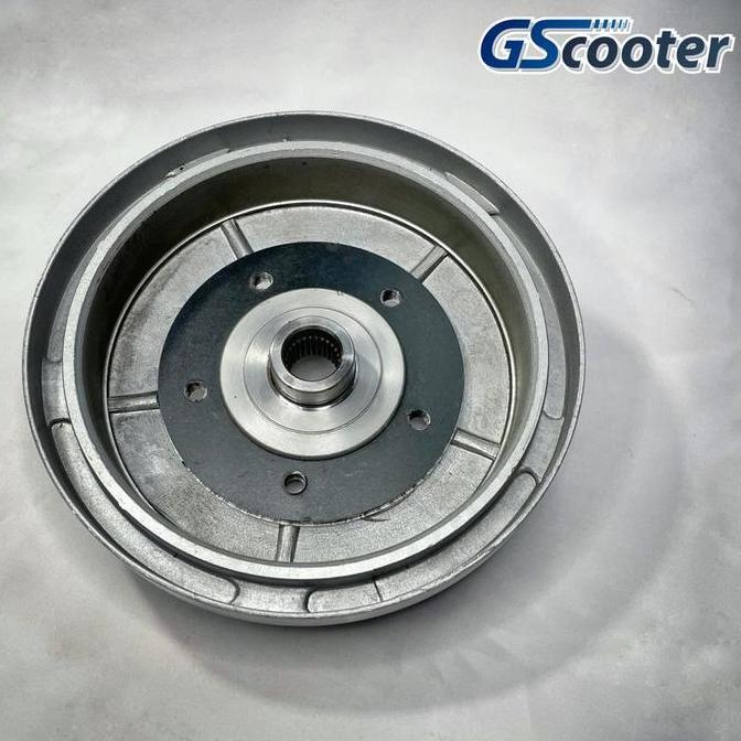 Tromol Adaptor Vespa untuk velg Ring 12 GScooter untuk Vespa PX