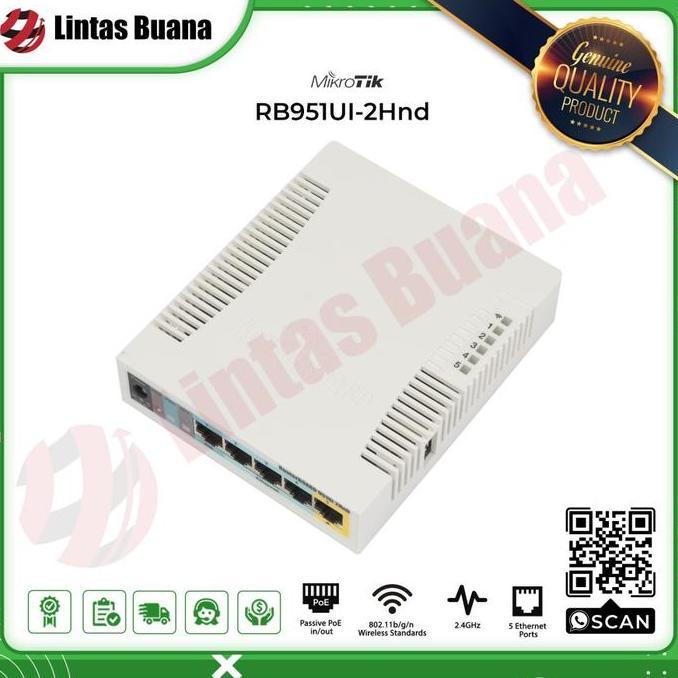 NEW Mikrotik RB951UI-2Hnd | RB 951UI-2Hnd