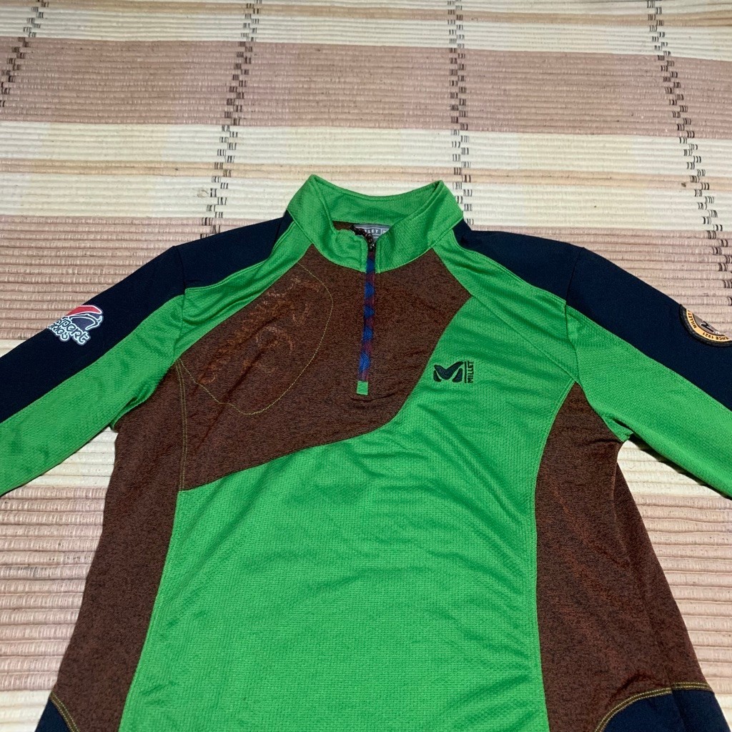 Baju Outdoor MILLET 3/4 Sleeve Original Second