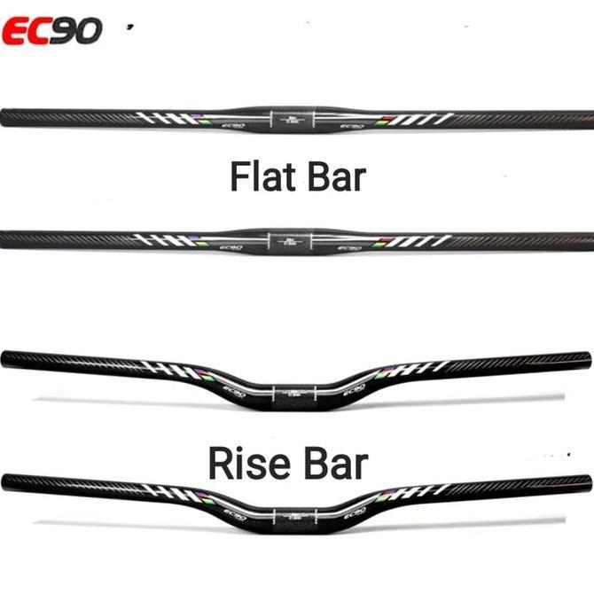 EC90 Handlebar Carbon Size 31.8mm Panjang 720mm Handlebar Sepeda