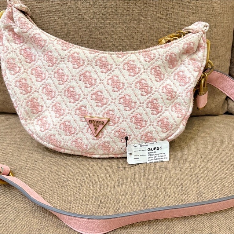 Guess sling bag pink