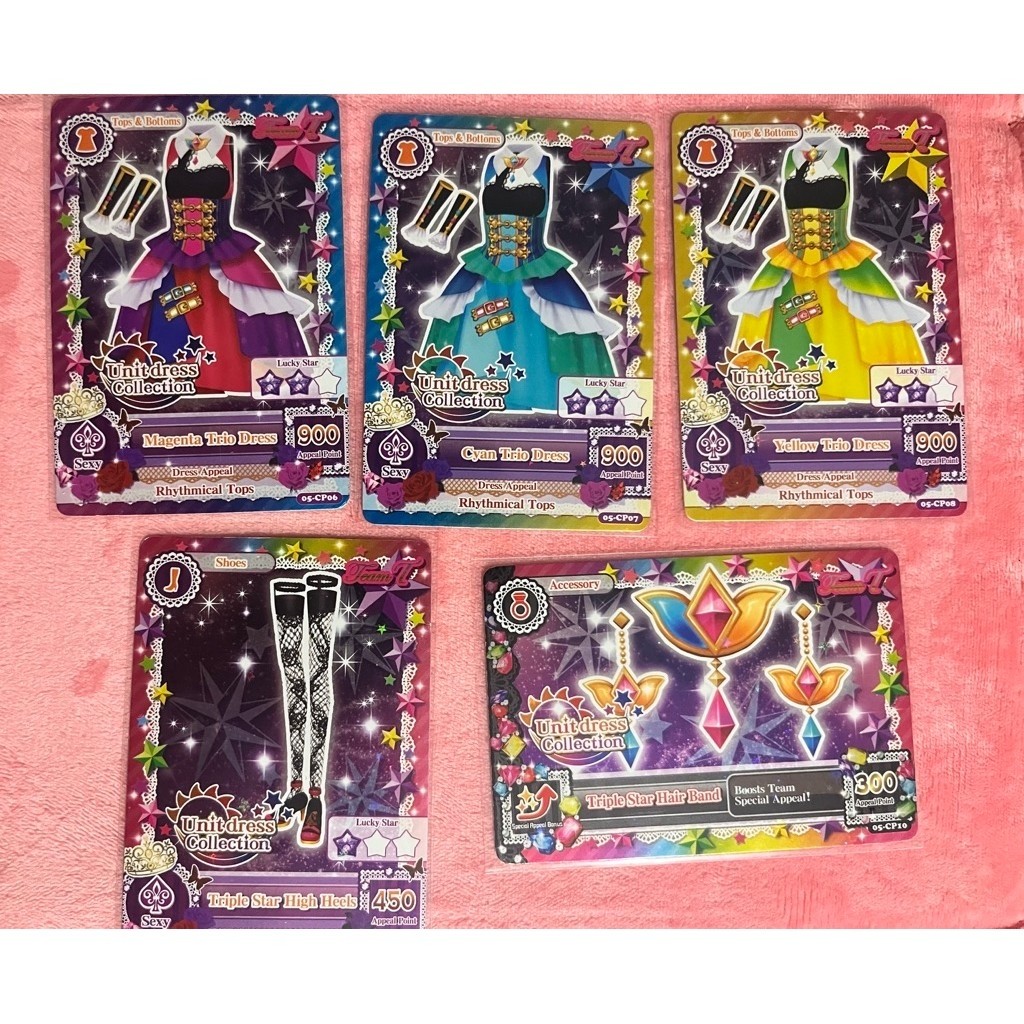 kartu Aikatsu Tristar Fullset