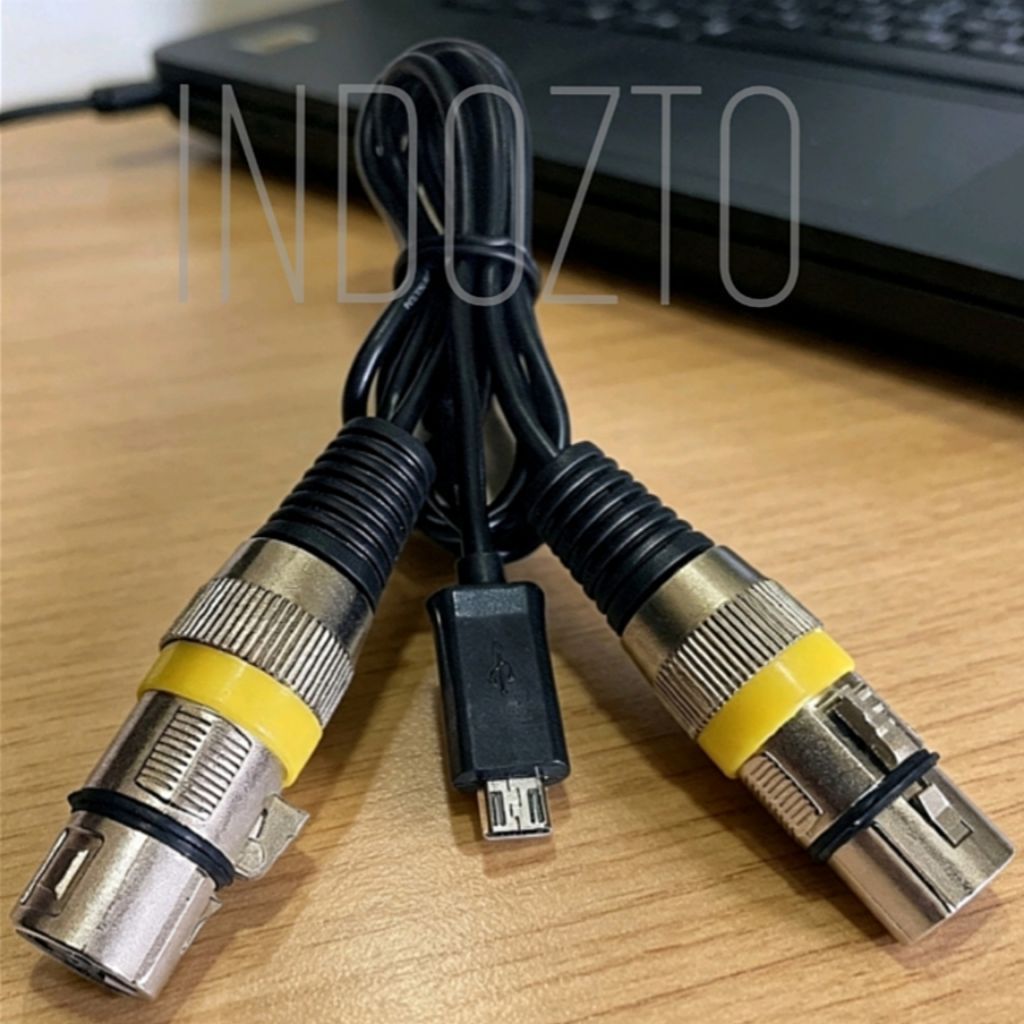 KABEL MICRO USB TO JACK XLR FEMALE