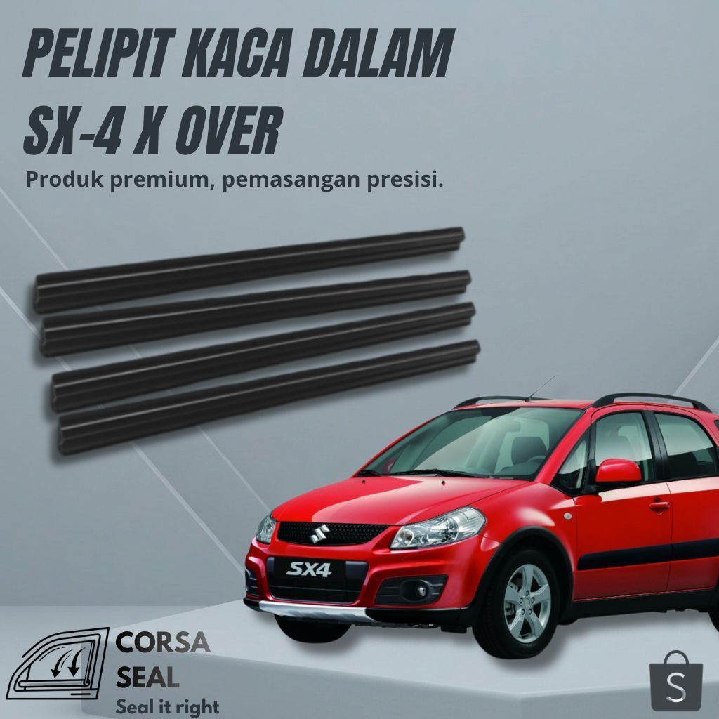 Pelipit kaca pintu dalam / Inner weatherstrip SX-4 X Over