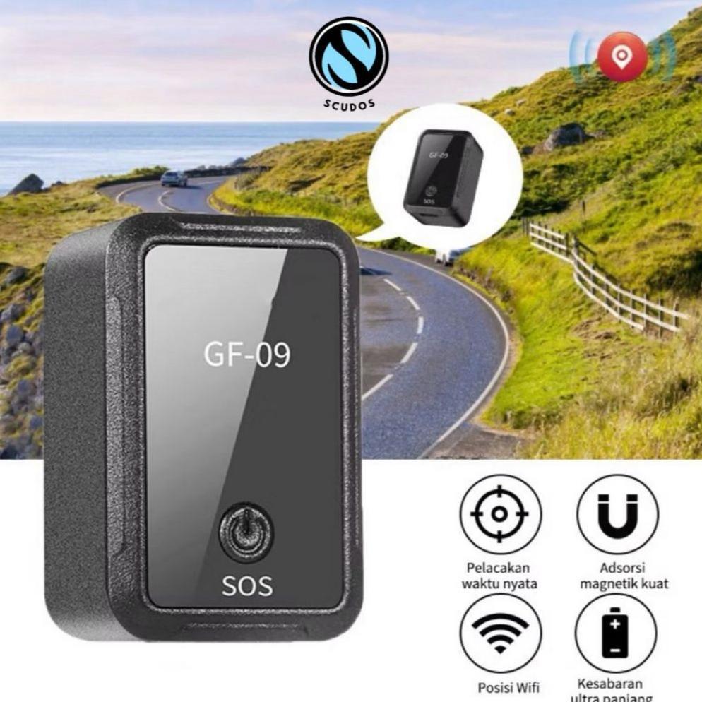 Eksklusif Scudos Gf09 Gps Mobil/Gps Motor Mini Gps Tracker Gsm Recording Voice Gf09 Gf07