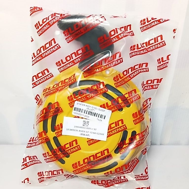 Recoil Stater Engine Loncin ORI G160 Iron / Stater Assy Engine Bensin Loncin G160 (5.5PK) ORI