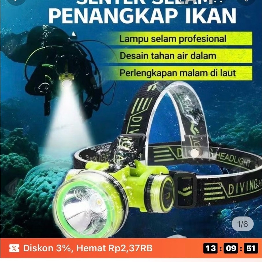 SENTER SELAM BARU BEKAS ENDORSE CAHA KUNING 16