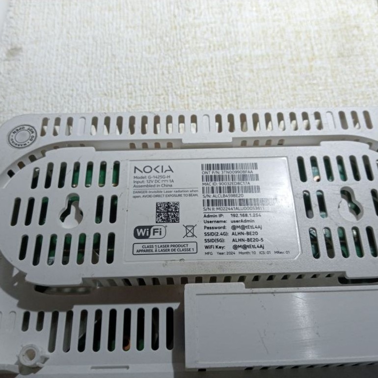ROUTER WIFI NOKIA G-14256
