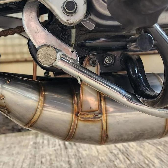 Knalpot Ahau One RX KING DMC Stainless