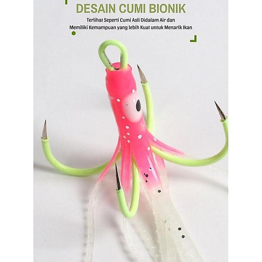 MATA PANCING JIG/ MATA PANCING MINNOW, MATA PANCING LUMINOUS GID SQUID, MATA PANCING EMPAT MATA