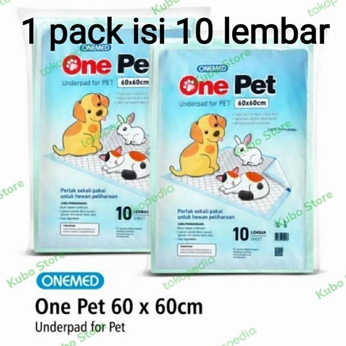 Underpad Onepet 60x60 Onemed Alas Pipis