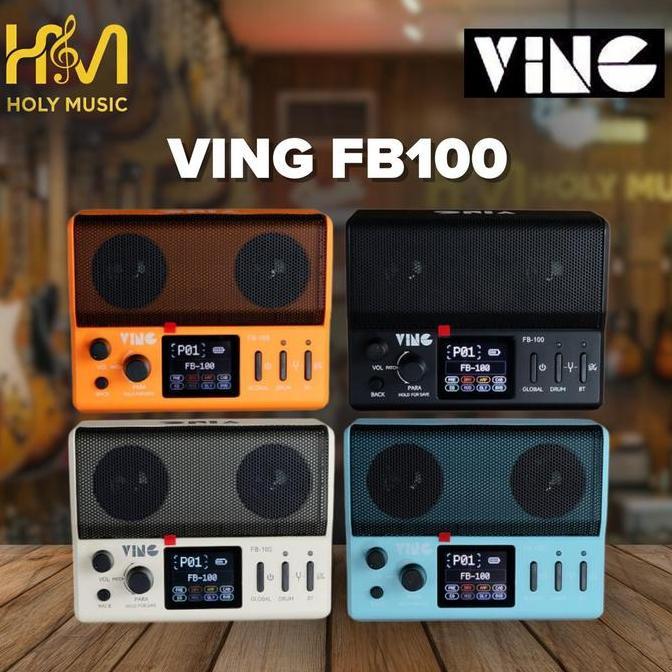 Cebina_putra - VING FB100 FB-100 FB 100 FLYBRO ALL-IN ONE PORTABLE MULTIEFFECTS PROCESSOR