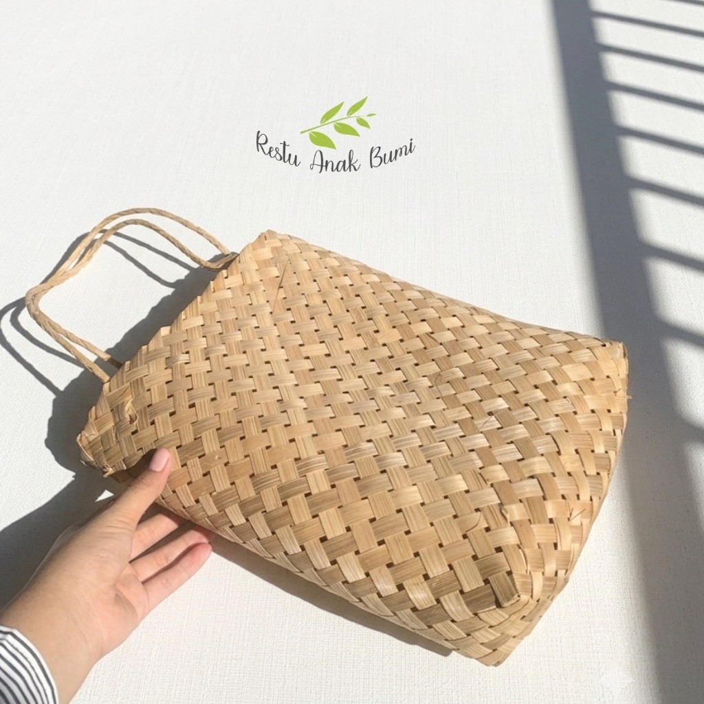 TAS ISABEL  Anyaman Bambu Tas Bambu Handmade Tas Anyaman Premium