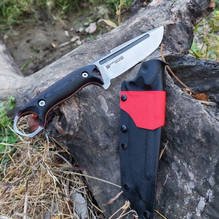 Bushcraft Knife Bohler N695 Sheat kydex