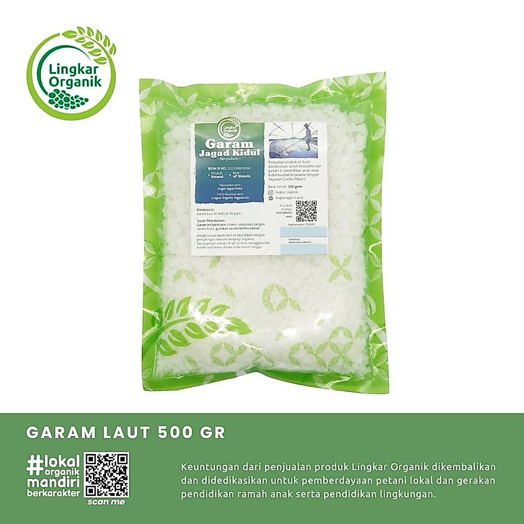 LINGKAR ORGANIK GARAM LAUT / GARAM LAUT KASAR