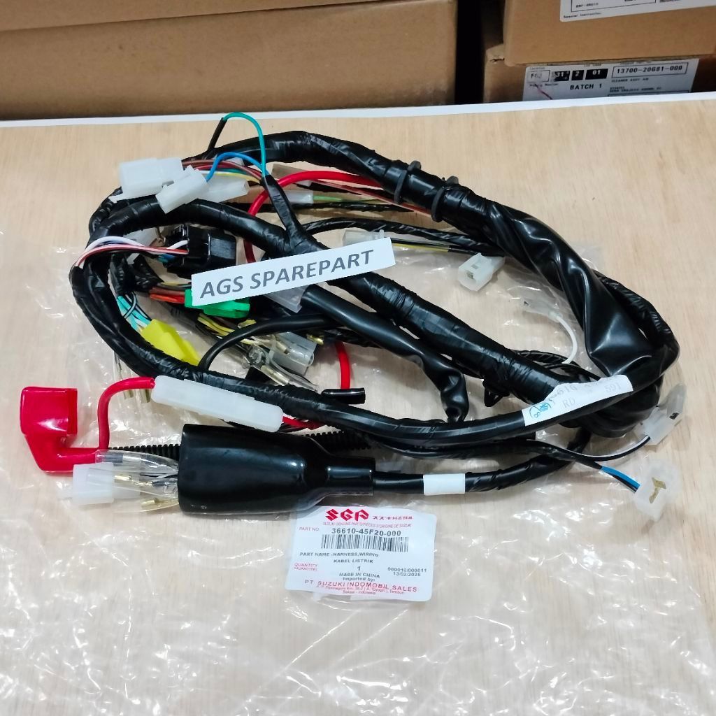 36610-45F20 kabel body bodi suzuki thunder 125 2008-2010 ori sgp