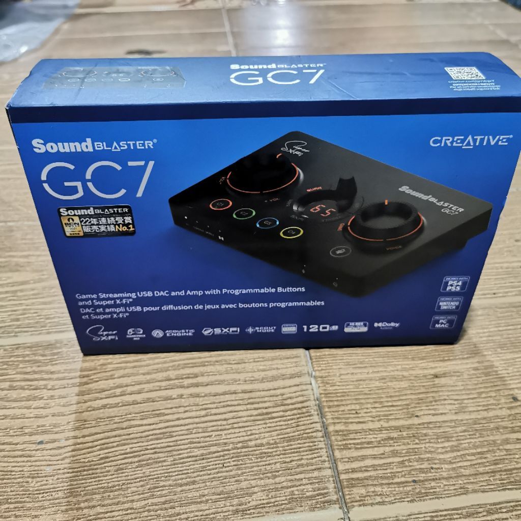 creative sound blaster GC7 gaming USB DAC