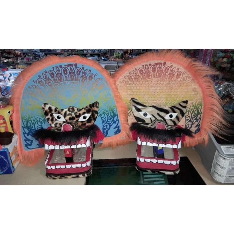 Diskon Member Kepala Barongan Macan/Mainan Singo Barongan/Barongan Caplokan