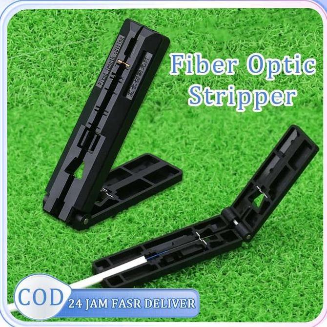 REGENLY Stripper Fiber Optic Lipat Alat Stripping Kabel FO FTTH Alat Instalasi FTTH Stripper Fixed L