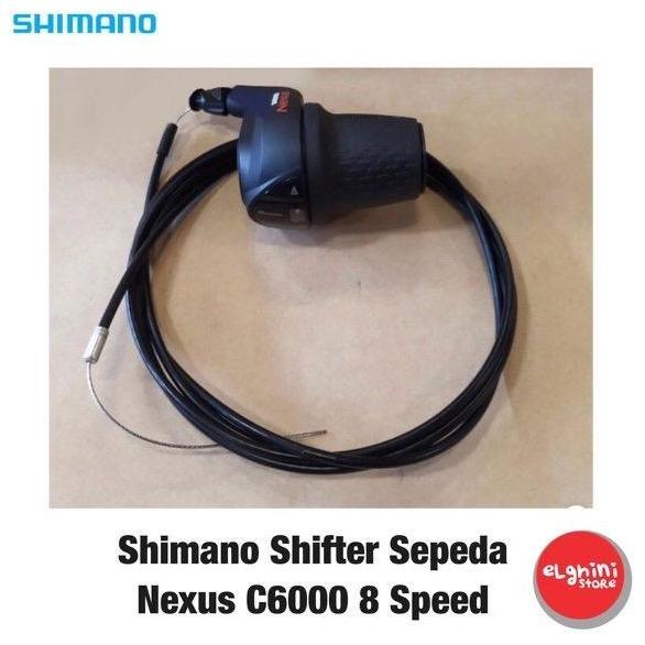 Shimano Shifter Sepeda Nexus C6000 8 Speed