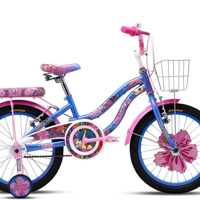Sepeda Mini Keranjang Anak 18 Wimcycle Yuna