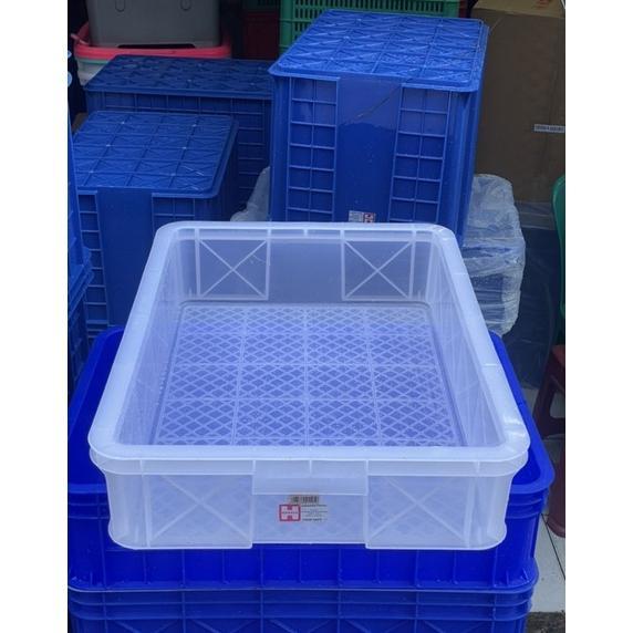 BOX CONTAINER INDUSTRI PLASTIK HANATA 1105 / BOX PUTIH SERBAGUNA