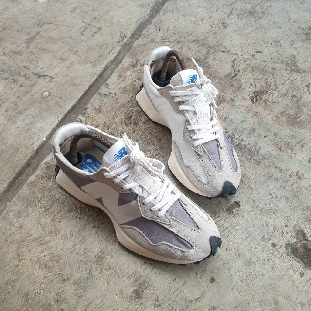 SEPATU NB 327 GREY SECOND ORIGINAL
