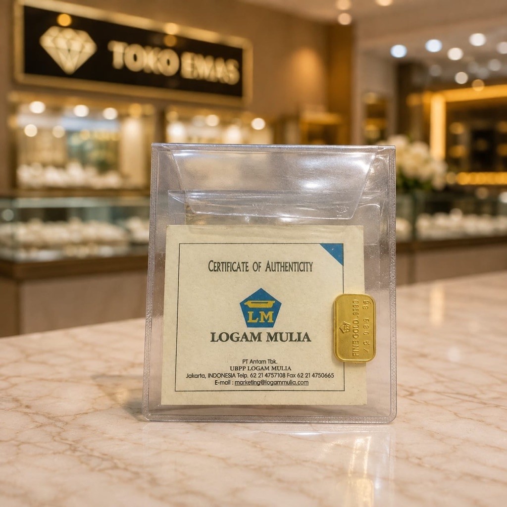 Logam Mulia Antam Retro 5 gr