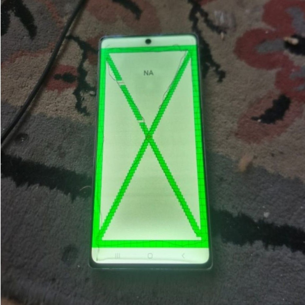 lcd samsung note 20 biasa minus