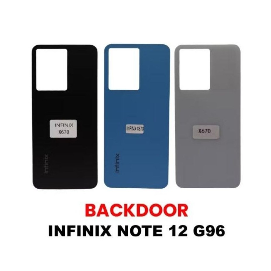 Backdoor Backcover Back Casing Infinix Hot 12 G96 X670
