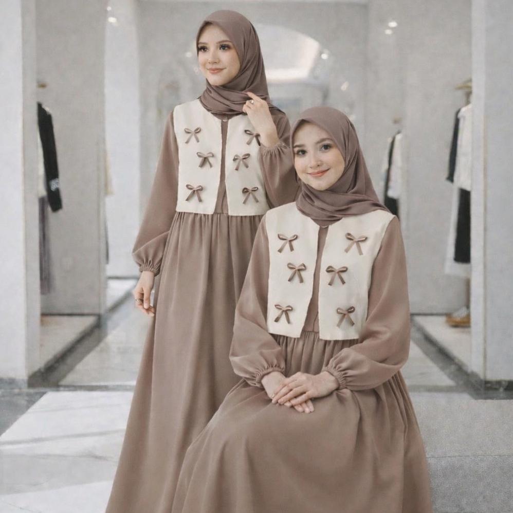 Bagus Gamis Pita Terbaru / Gamis Katun Premium Jumbo Ld 120