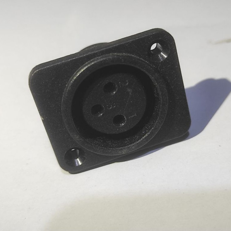 soket Canon XLR 3 pin female