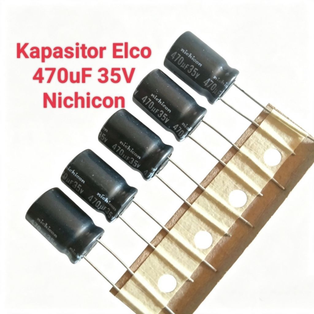 ELKO 470UF 35V ELCO CAPASITOR 470 UF 35 VOLT 470UF 35V