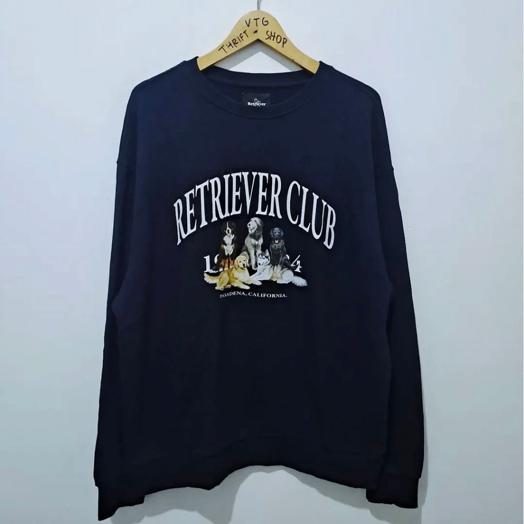 Crewneck Retriever Club Navy