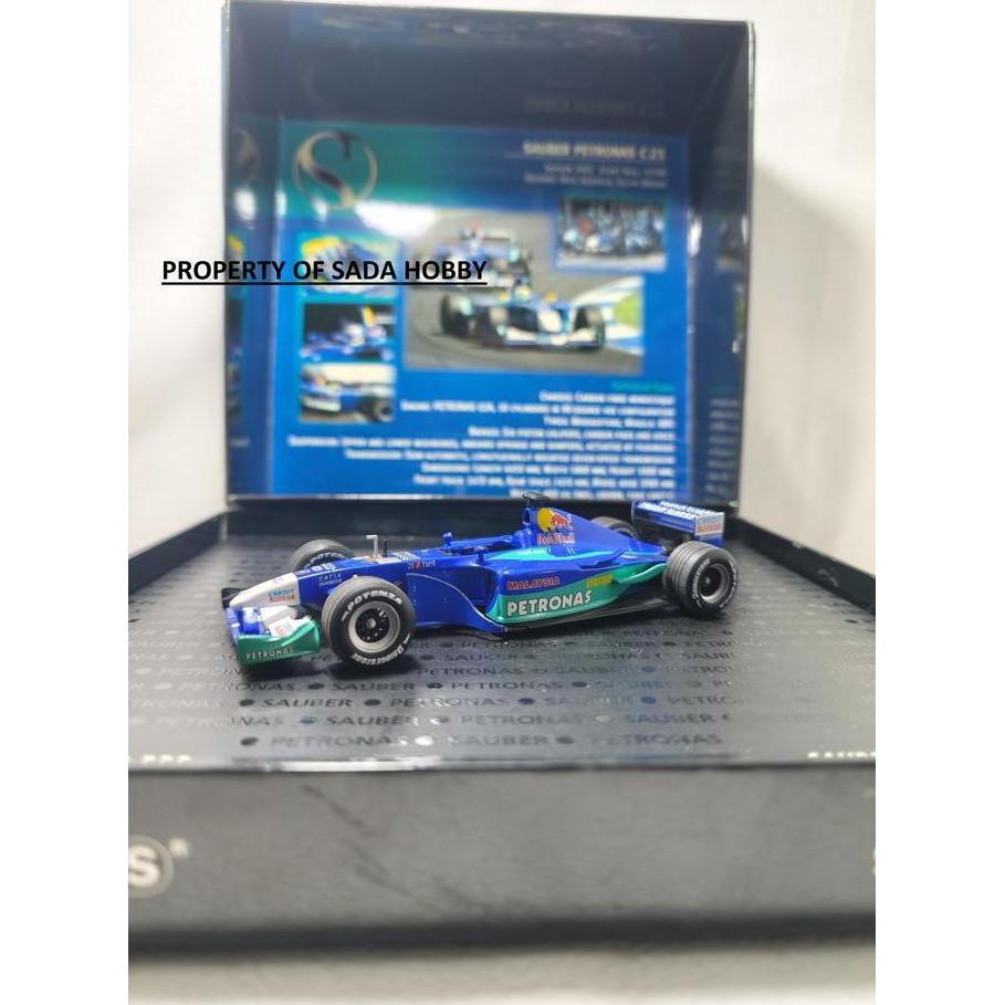 MINICHAMPS 1/43 FORMULA ONE F1 SAUBER PETRONAS C21 GIFT BOX 2994/5555 HS99
