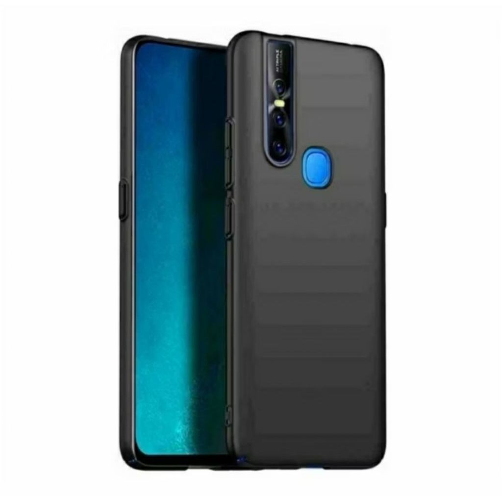 Case Vivo V15/V15 Pro Softcase Premium Black Casing Hp Silikon Hitam