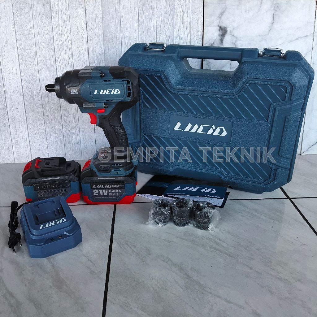 Lucid LH850 GEN3 Anvil 1/2 inch Cordless Impact Wrench 21V 6.0Ah Impact wrench Lucid lh850