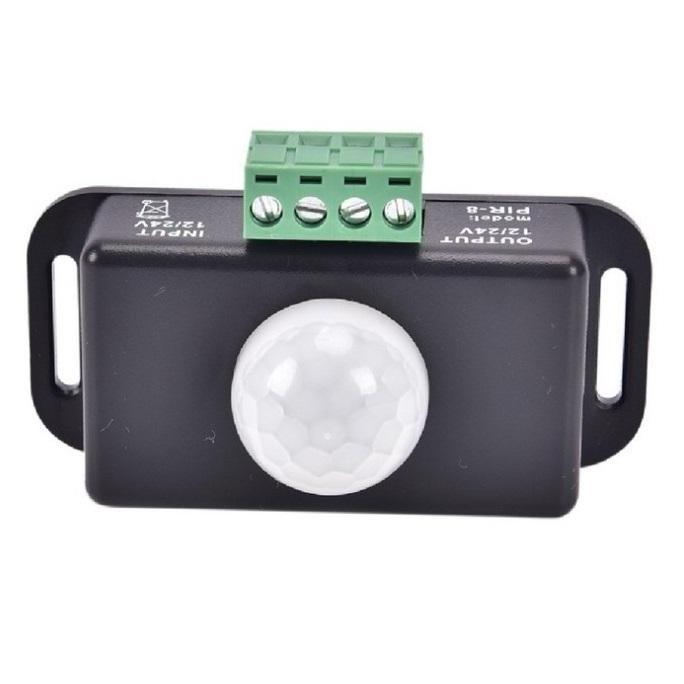 Sensor PIR Motion Detector 12V 24V Saklar Otomatis Sensor Gerak