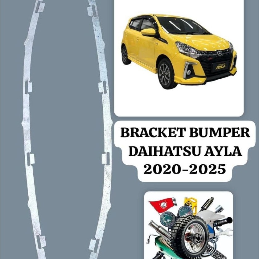 motoran 2023 bracket bumper depan Daihatsu ayla klem bumper depan Daihatsu ayla