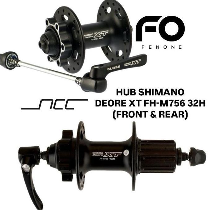 SHIMANO DEORE XT FH-M756 32H HUB FREEHUB FH M756