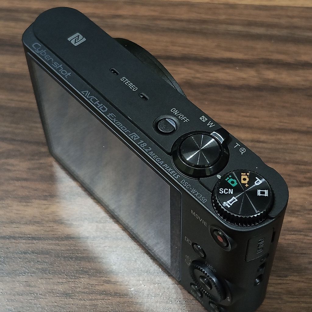 KAMERA COMPACT SONY WX350 BNOB UNIT FULLSETBOX
