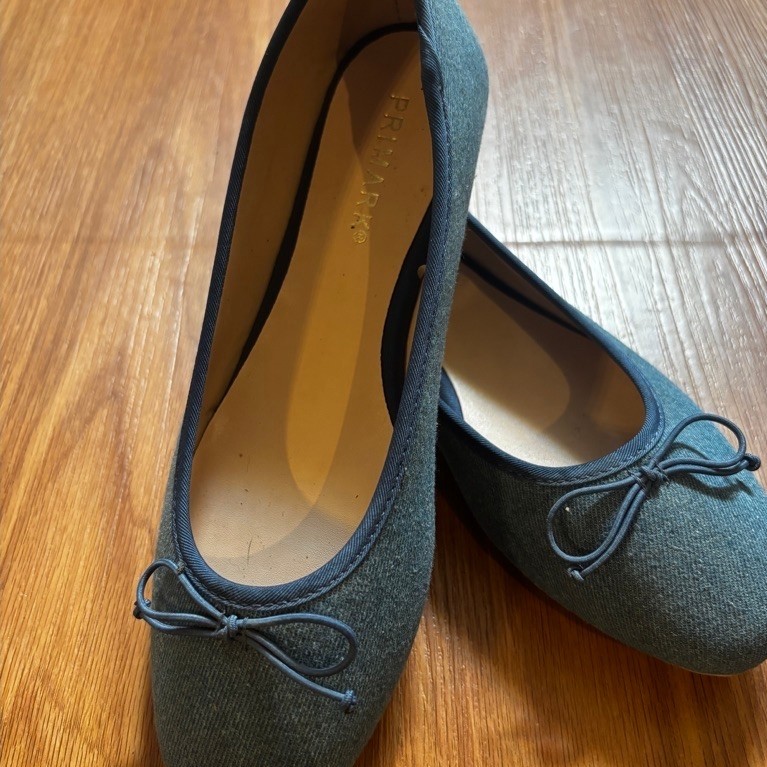 Primark Jeans ballerina shoes size 37