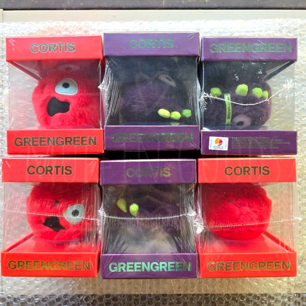 [READY STOCK] OFFICIAL CORTIS BALL COTL, REDRED, ACAI, TNT ALBUM GREENGREEN COLOR OUTSIDE THE LINES 