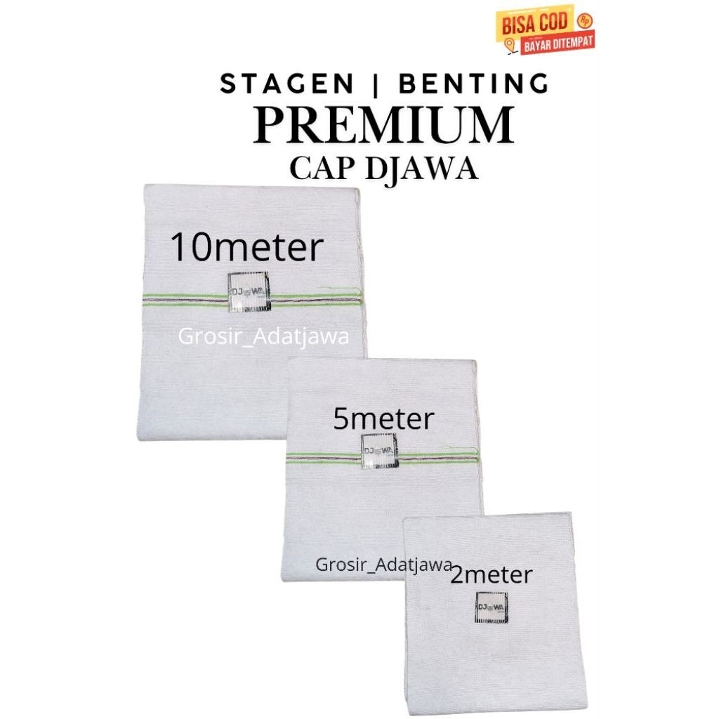 Benting premium | stagen cap djawa | stagen anak ibu melahirkan | stagen 2m 5m 10m