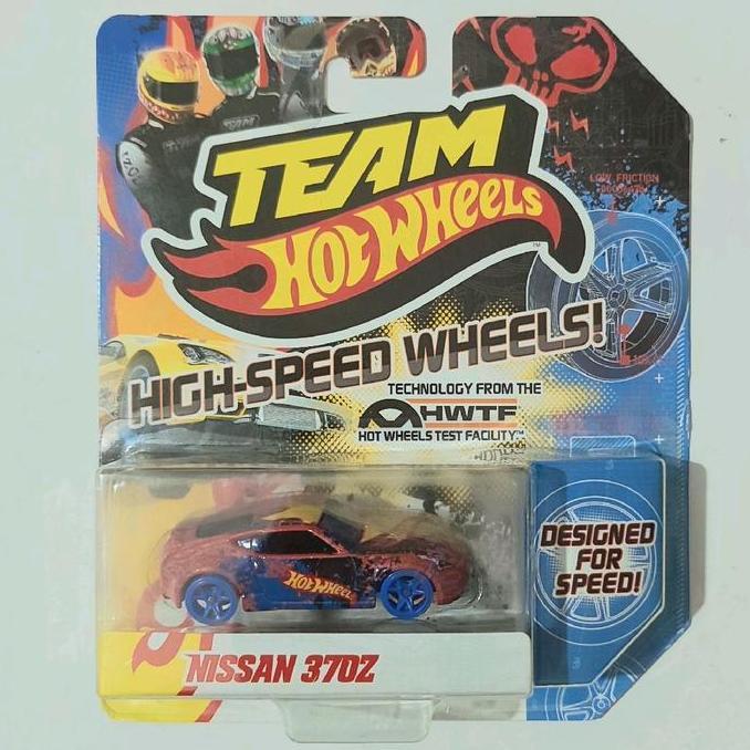 HOT WHEELS NISSAN 370Z MERAH 2012 HIGH SPEED WHEEL RARE FTS99