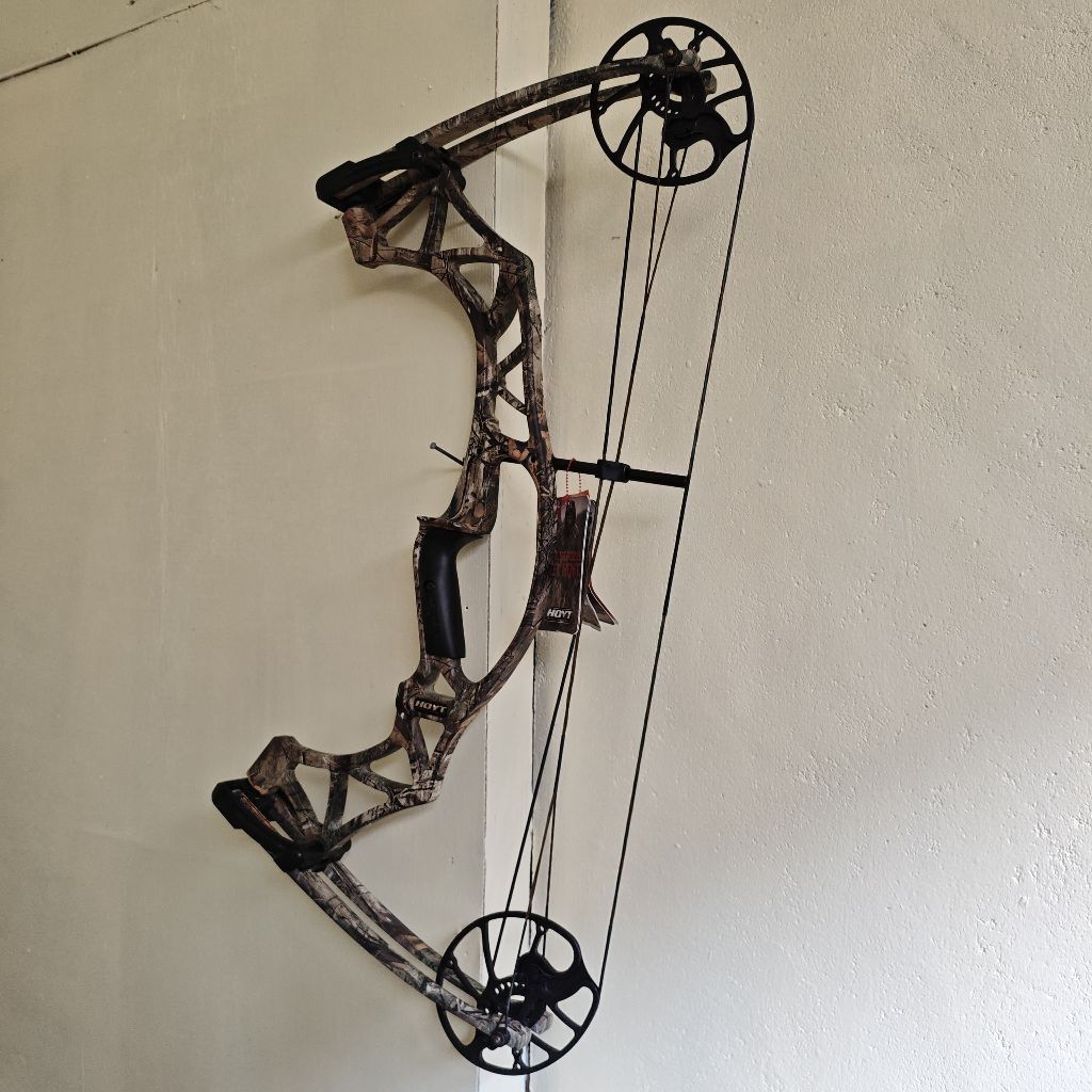 HOYT klash compound bow R70 (Adult pro version) brown camo sport atau hunting