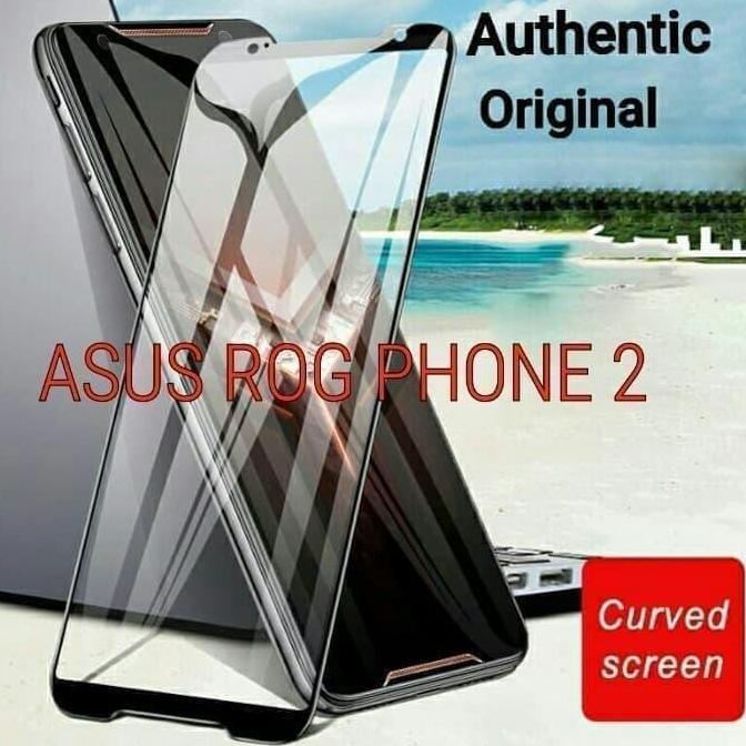 TERBARU - Tempered Glass HP Asus ROG Phone 2 Anti Gores Full Kaca Screen Guard